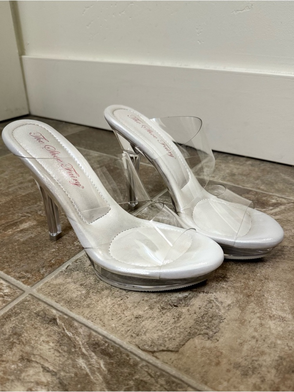 The Shoe Fairy Size 6 Strappy Olympian 2.0 Competition Heels